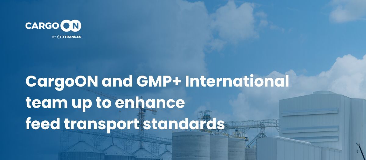 CargoON and GMP+ International join forces to elevate feed transport standards