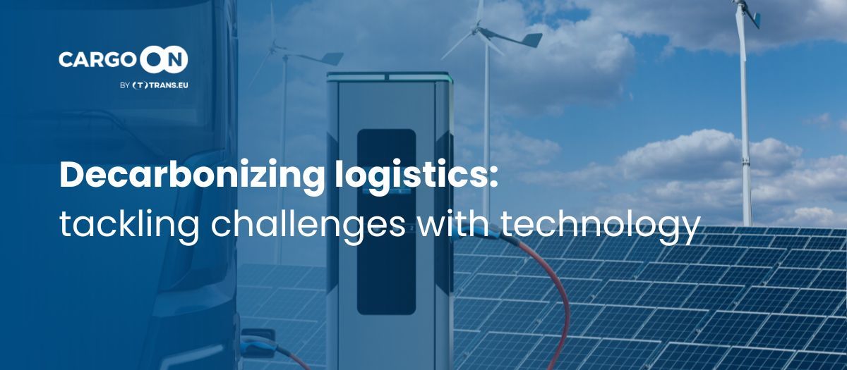 Decarbonizing logistics: tackling challenges with technology
