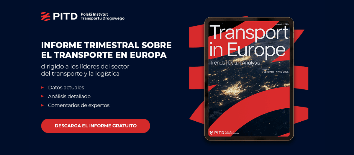 ¿Hacia dónde se dirige el transporte de mercancías por carretera en Europa?