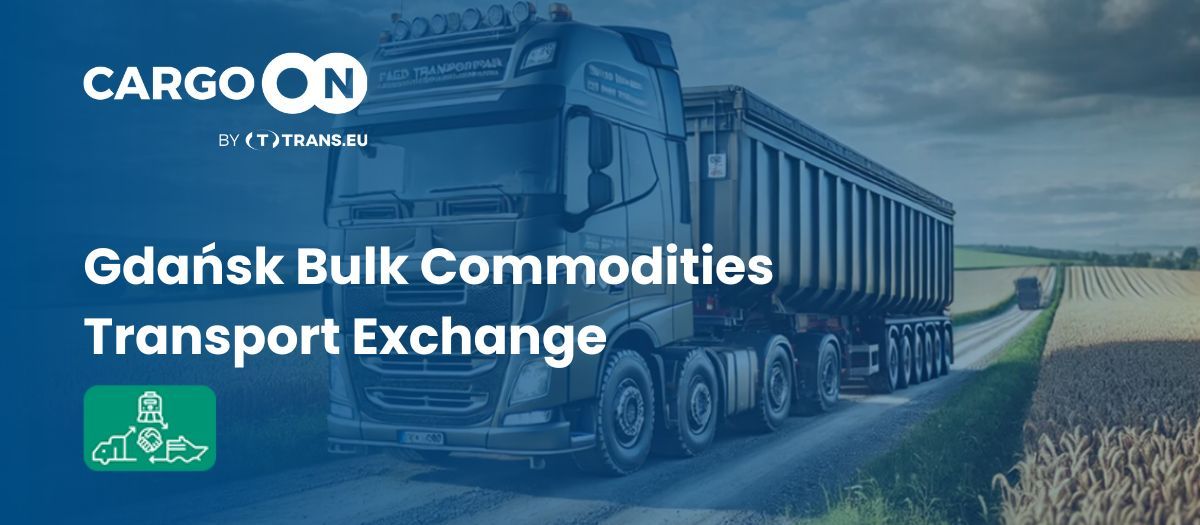 Gdańsk Bulk Commodities Transport Exchange – CargoON as General Partner!