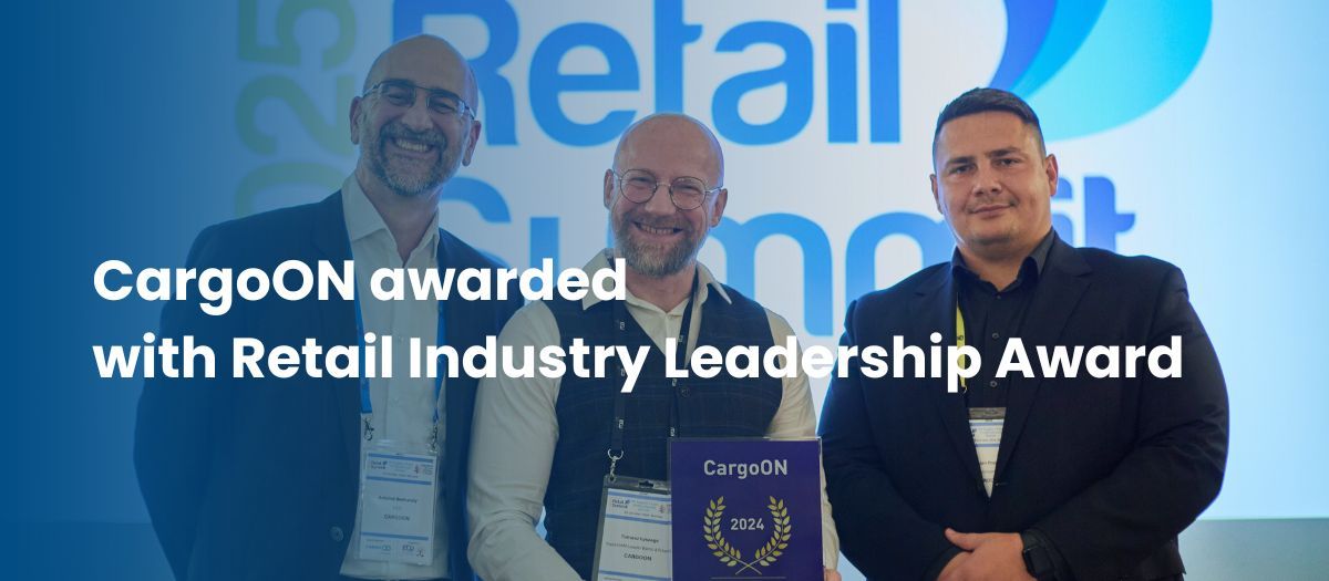 CargoON recognized with the Retail Industry Leadership Award – Leading the way in innovation for retail!