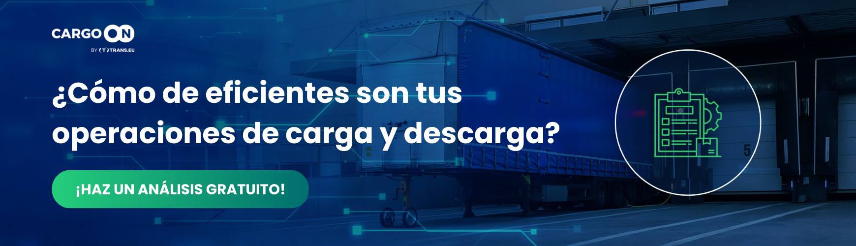 Análisis gratuito sobre la eficiencia de las zonas de carga y descarga