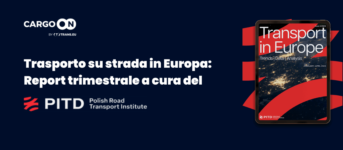 Report trimestrale sul trasporto su strada in Europa