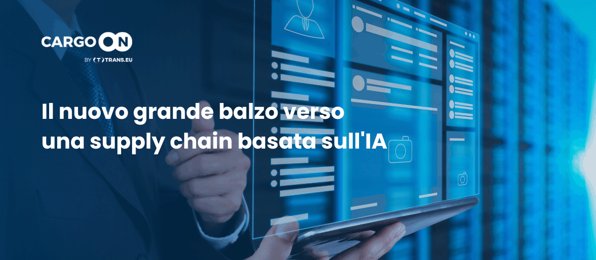 Il nuovo grande balzo in avanti verso una supply chain basata sull'IA
